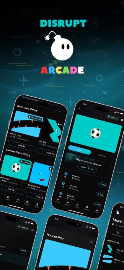 Disrupt Arcade game screenshot 1